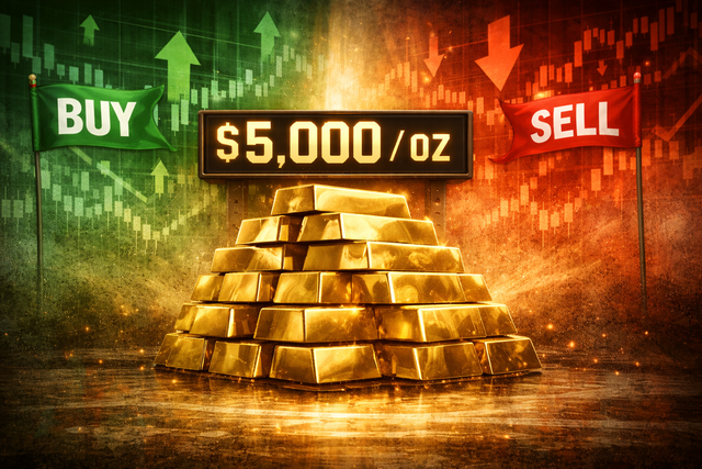 Giá vàng thế giới có thể biến động dù đã vượt mức 5.000 USD.