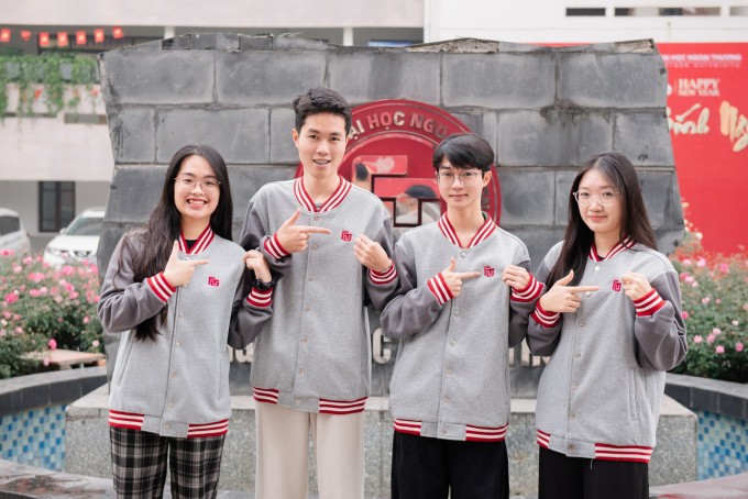 Sinh viên trường Đại học Ngoại thương. Ảnh: FTU Times