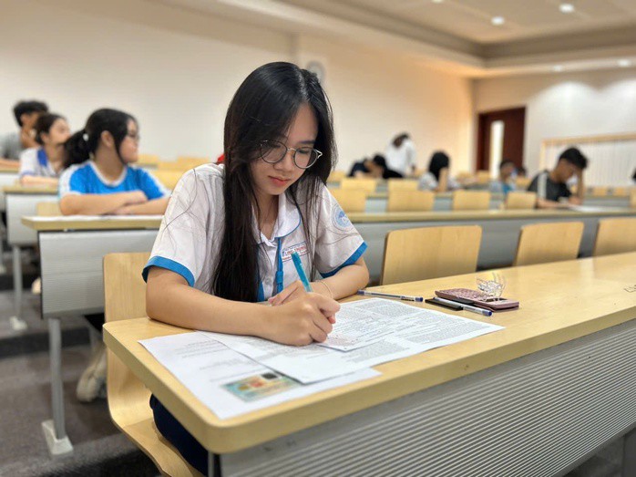 Thí sinh thi đánh giá năng lực