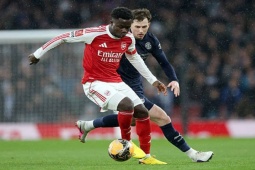 Trực tiếp bóng đá Arsenal - Wigan: Martinelli bỏ lỡ cú đúp (FA Cup) (Hết giờ)