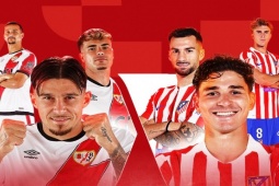 Trực tiếp bóng đá Vallecano - Atletico Madrid: HLV Simeone gây bất ngờ (La Liga)