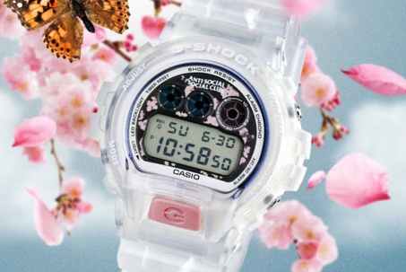 Đồng hồ Casio G-Shock mới gây sốt với diện mạo xuyên thấu và chi tiết hoa nổi bật