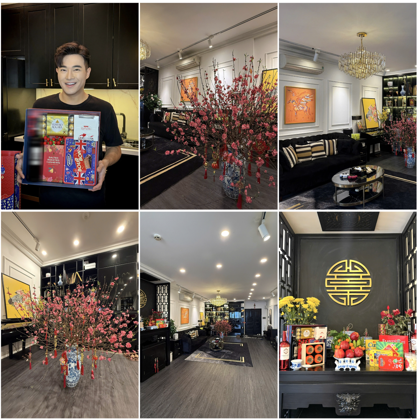 Không gian sống của ca sĩ Minh Quân.