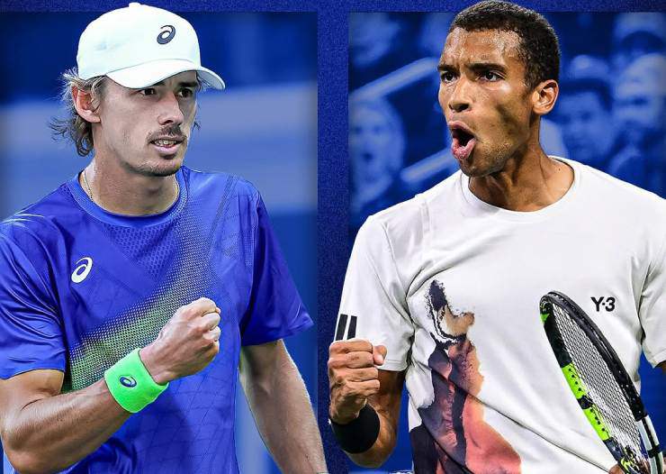 De Minaur (đội mũ) và Felix Auger-Aliassime là trận chung kết "trong mơ" Rotterdam Open 2026