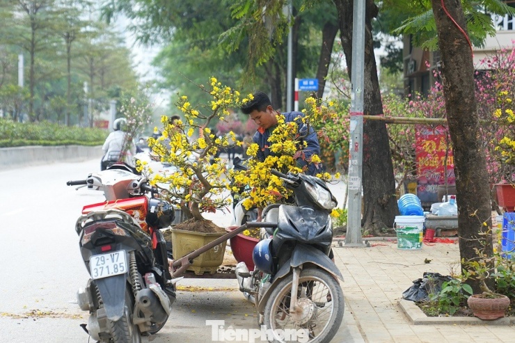 Không bán được, nhiều tiểu thương dọn hàng sớm.