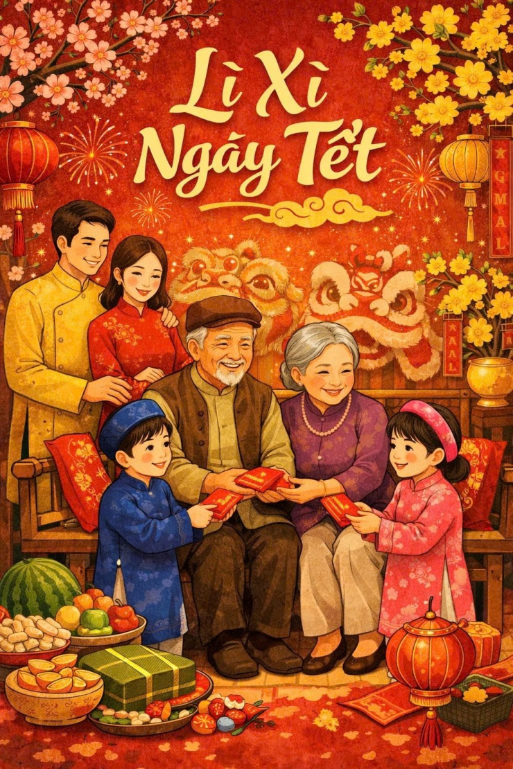 Lì xì đầu năm: Nét đẹp truyền thống và những đổi thay theo thời gian - 1
