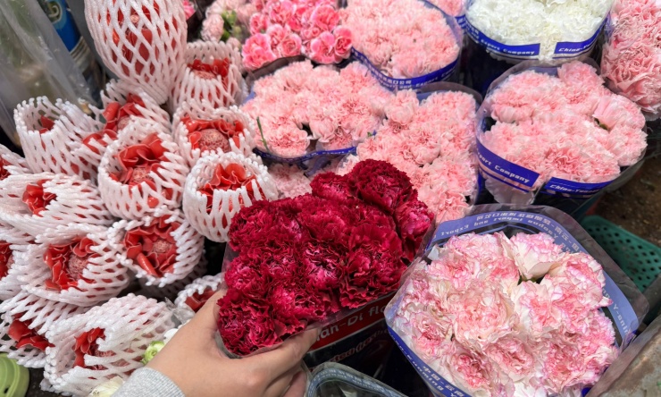 Chợ hoa lớn nhất Hà Nội nhộn nhịp đêm cuối năm - 6