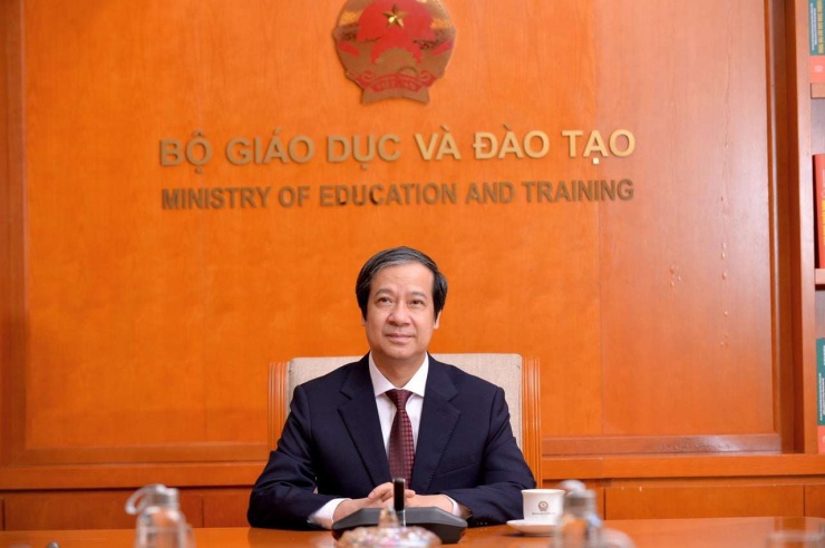 Bộ trưởng GDĐT Nguyễn Kim Sơn. Ảnh: Bộ GDĐT