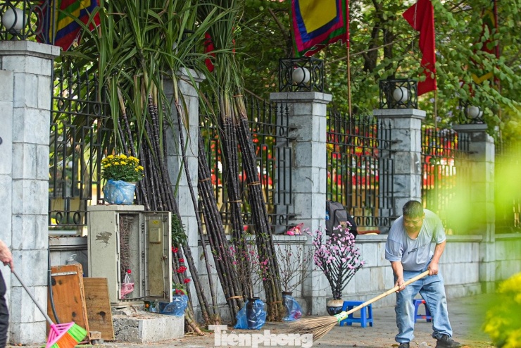 Mía lộc tập kết tại phố Tây Sơn.