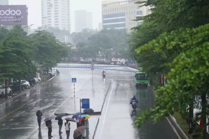 Từ sau giao thừa, miền Bắc chuyển mưa