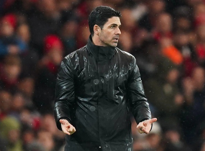 HLV Mikel Arteta đang lo lắng về tình hình chấn thương của các cầu thủ Arsenal. Ảnh: Alamy