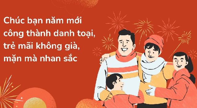 Lời chúc Tết Bính Ngọ 2026 ý nghĩa tặng bạn bè nhân dịp năm mới.