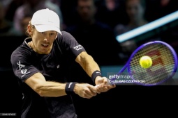 Video tennis De Minaur - Auger  Aliassime: Tốc hành 76 phút, đăng quang xứng đáng (Rotterdam Open)