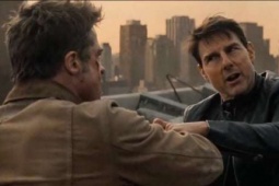 Hollywood lo ngại trước "đoạn phim Tom Cruise đánh nhau với Brad Pitt"