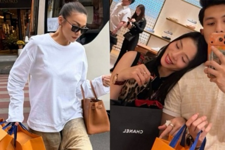 Lệ Quyên, Thanh Hằng chi hàng trăm triệu đồng sắm đồ hiệu đón Tết