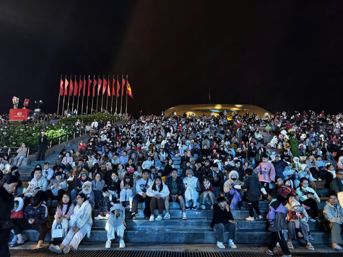 Quảng trường Lâm Viên, Đà Lạt. Ảnh:&nbsp;Đạo Hoàng