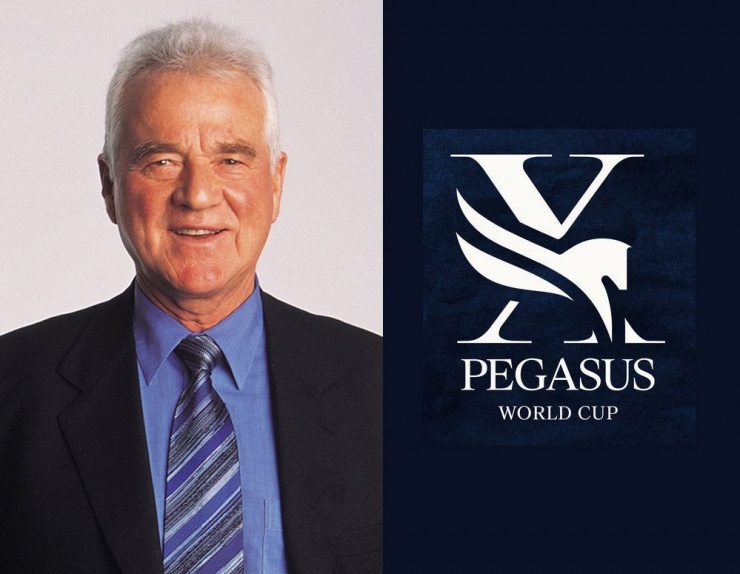 Frank Stronach gắn với ngựa theo nghĩa đen.