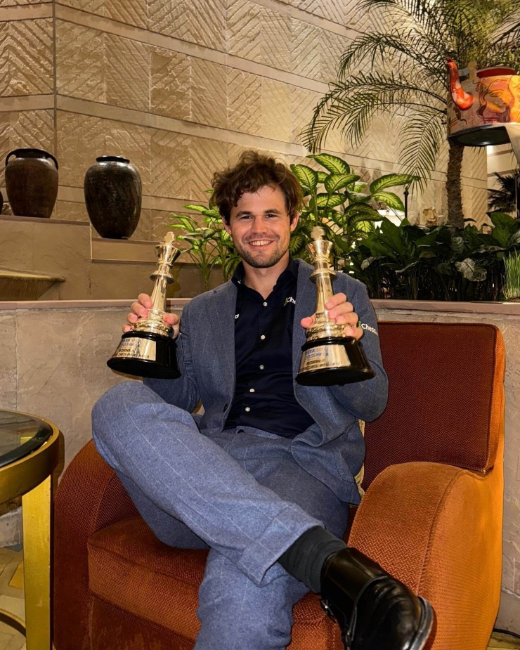 Kỳ thủ Na Uy Magnus Carlsen sinh ngày 30-11-1990. Ảnh: Instagram