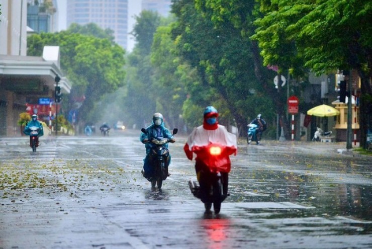 Không khí lạnh tăng cường khiến mưa rét bao trùm Bắc Bộ mùng 1 Tết