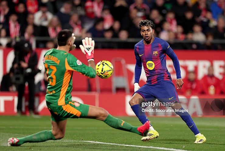 Video bóng đá Girona - Barcelona: Yamal đá hỏng penalty (La Liga)