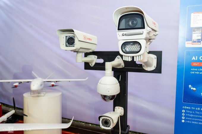 Một sản phẩm Make in Vietnam tại triển lãm của Bộ Khoa học và Công nghệ, tháng 8/2025. Ảnh: Đình Tùng