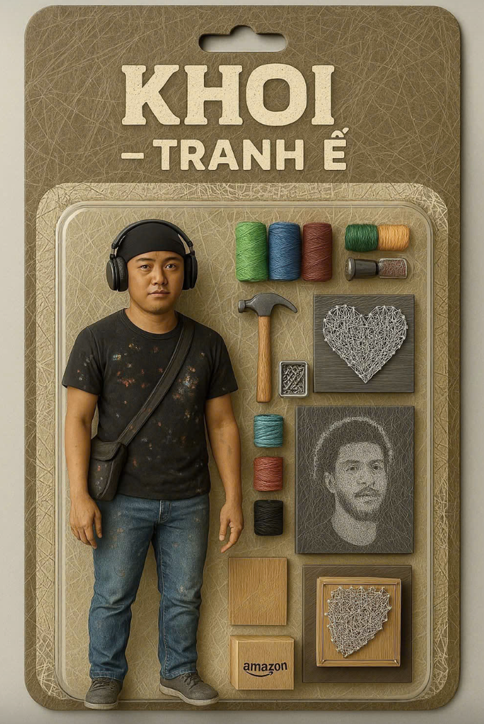 Trend tạo ảnh đóng gói mô hình đồ chơi 3D bởi chatGPT