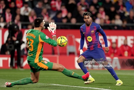 Video bóng đá Girona - Barcelona: Yamal đá hỏng penalty (La Liga)