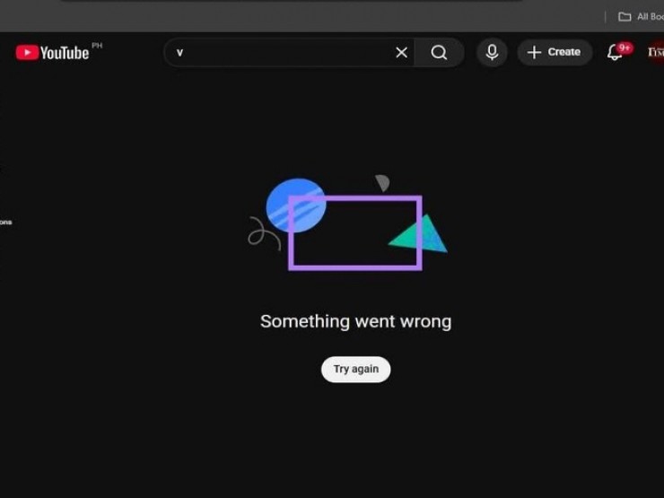 Sáng mùng 2 Tết: YouTube lỗi trống trang trên toàn cầu, người dùng hoang mang