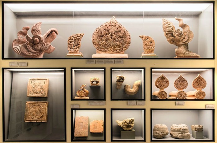 Các hiện vật quý được trưng bày tại Hoàng Thành Thăng Long