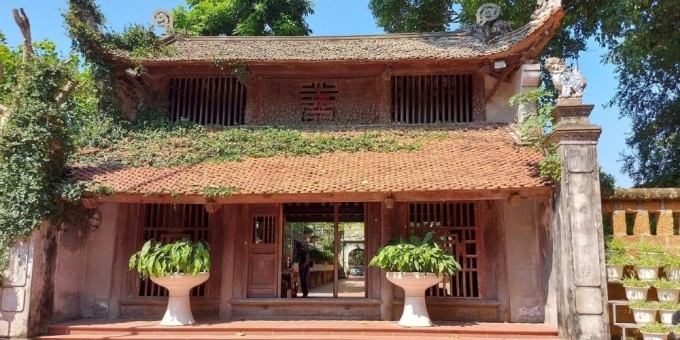 Một góc chùa Mía. Ảnh: Jusfy