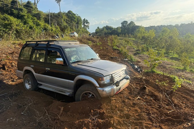 Hiện trường tai nạn. Ảnh: Hoài Thanh