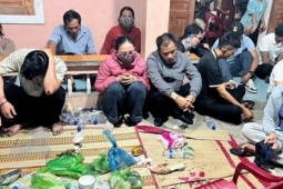 Triệt phá điểm đánh bạc mùng 1 Tết hơn 500 triệu đồng