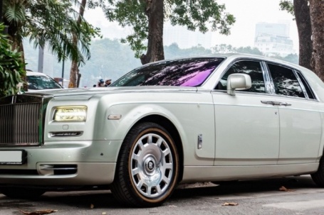 Cận cảnh xe siêu sang Rolls-Royce độc nhất thế giới của doanh nhân Hà Nội