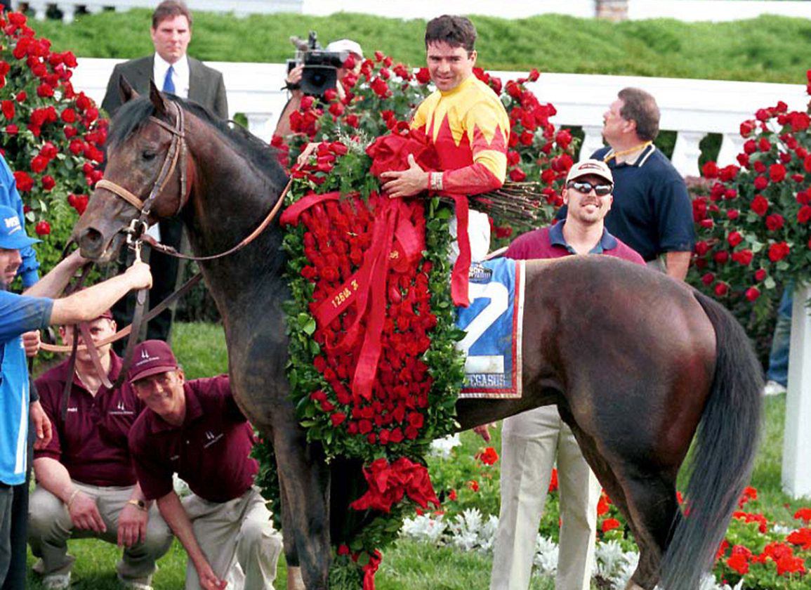 Fusaichi Pegasus được mệnh danh là huyền thoại của làng đua ngựa.