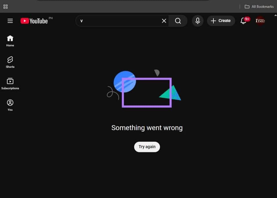 &nbsp;YouTube bị loại trống trang sáng mùng 2 Tết.