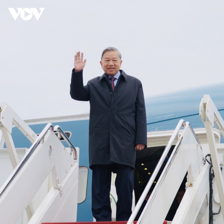 Tổng Bí thư Tô Lâm tới Hoa Kỳ bắt đầu các hoạt động dự cuộc họp khai mạc Hội đồng Hòa bình về Gaza