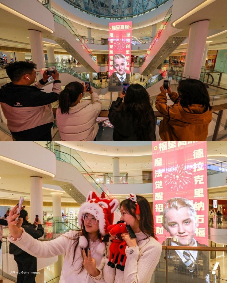 Draco Malfoy trở thành linh vật năm mới ở Trung Quốc: “Chính chủ” cũng đu trend - 2