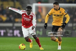 Kết quả bóng đá Wolverhampton - Arsenal: Phản lưới phút 90+4, ngược dòng điên rồ (Ngoại hạng Anh)