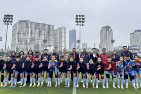 Tuyển nữ Việt Nam tập trở lại ngày mùng 2 Tết, chốt thời điểm săn vé World Cup