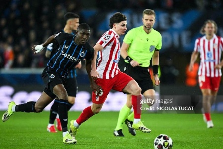 Video bóng đá Club Brugge - Atletico Madrid: Rượt đuổi 6 bàn nghẹt thở (Cúp C1)