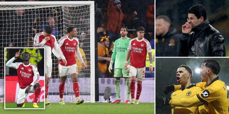 Arsenal gây thất vọng lớn