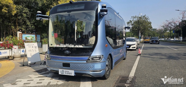 Ô tô không người lái của WeRide 