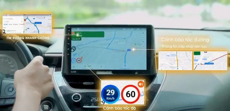 Thường xuyên tra cứu và tham khảo lộ trình từ các ứng dụng dẫn đường. Ảnh minh hoạ