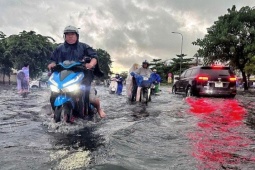 Cảnh báo triều cường cao đến 4m ở Nam Bộ chiều tối mùng 4 Tết