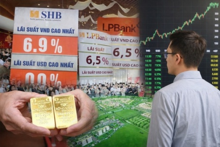 Dòng tiền sau Tết chảy vào vàng hay ngân hàng?