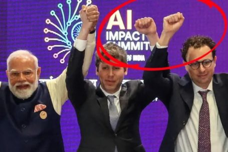 Khoảnh khắc hai sếp lớn AI từ chối nắm tay nhau 'gây bão'