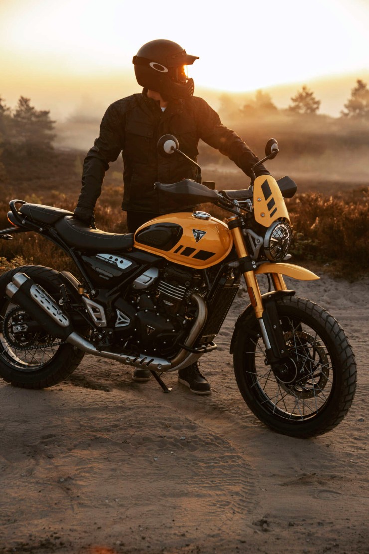 Ngắm môtô mới 2026 Triumph Scrambler 400 XC cuốn hút dân phượt - 1