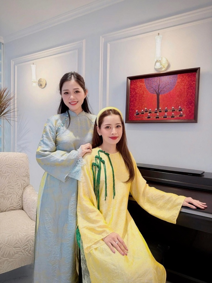 Chi Pu giữ đúng lời hứa “mỗi mùng một bộ”, xứng danh "nữ thần áo dài" mùa Tết - 3