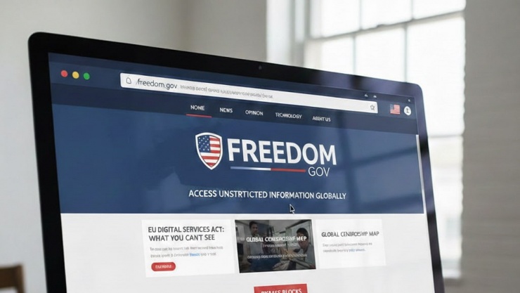 Trang web sẽ định tuyến việc truy cập thông qua máy chủ VPN tại Mỹ