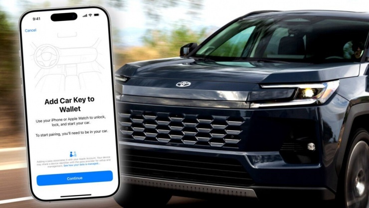 Với tính năng chìa khóa số Apple Car Key, người dùng có thể khóa, mở khóa và khởi động xe thông qua iPhone hoặc Apple Watch, thay cho chìa khóa vật lý truyền thống.